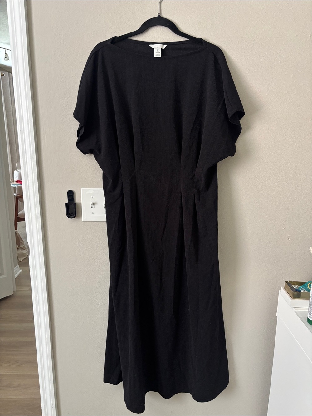 H&M Classic Black Women’s Midi Dress